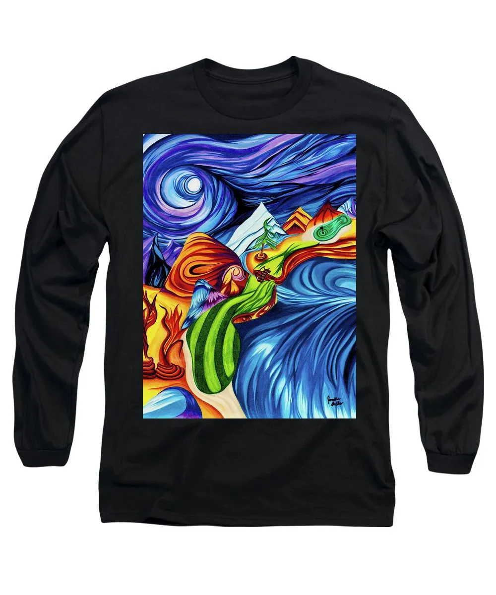 Abstract Golf Hole - Long Sleeve T-Shirt