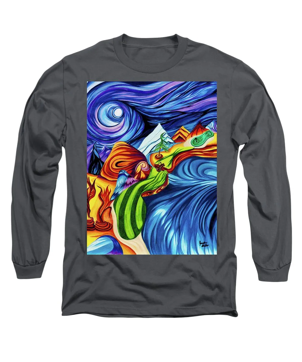 Abstract Golf Hole - Long Sleeve T-Shirt