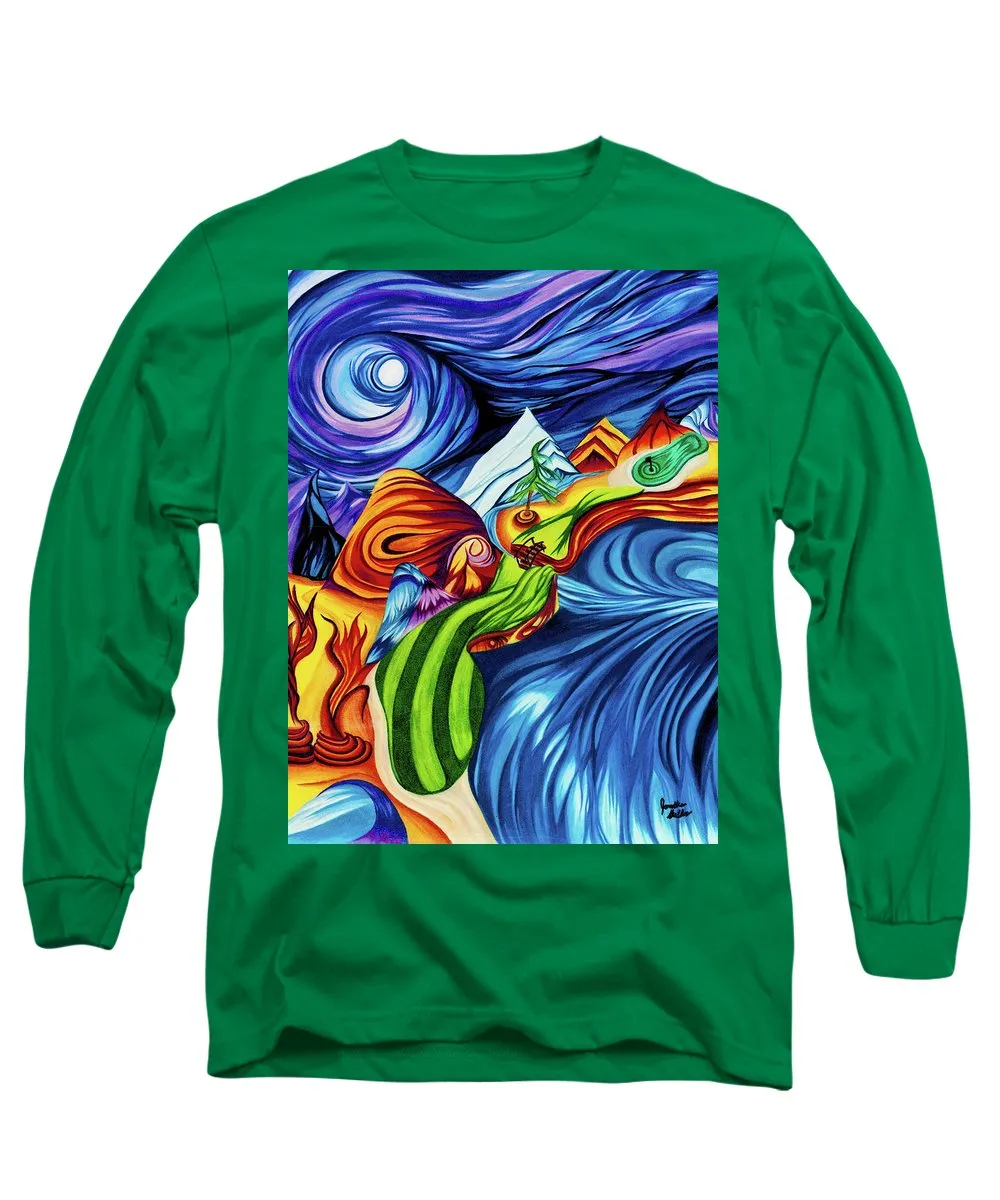 Abstract Golf Hole - Long Sleeve T-Shirt
