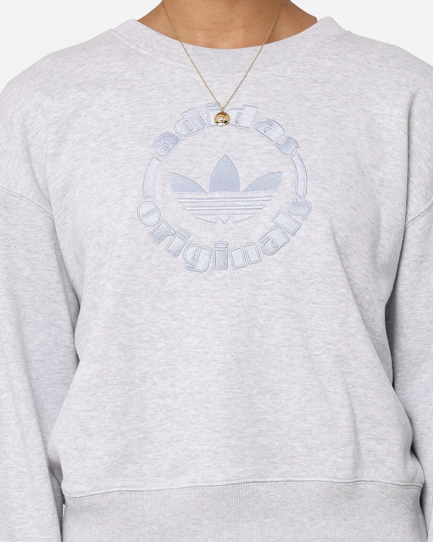 Adidas Women's Sweatshirt Light Grey Heat