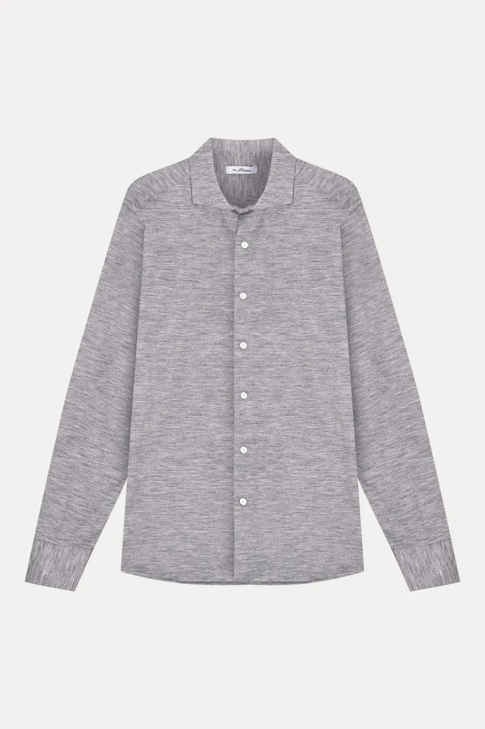 Ash Grey Cotton Shirt
