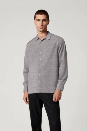 Ash Grey Cotton Shirt