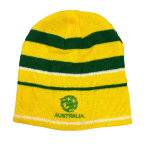 AUSTRALIA CROSSBAR REVERSIBLE BEANIE