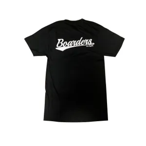 Boarders Mini Script Tee - Black