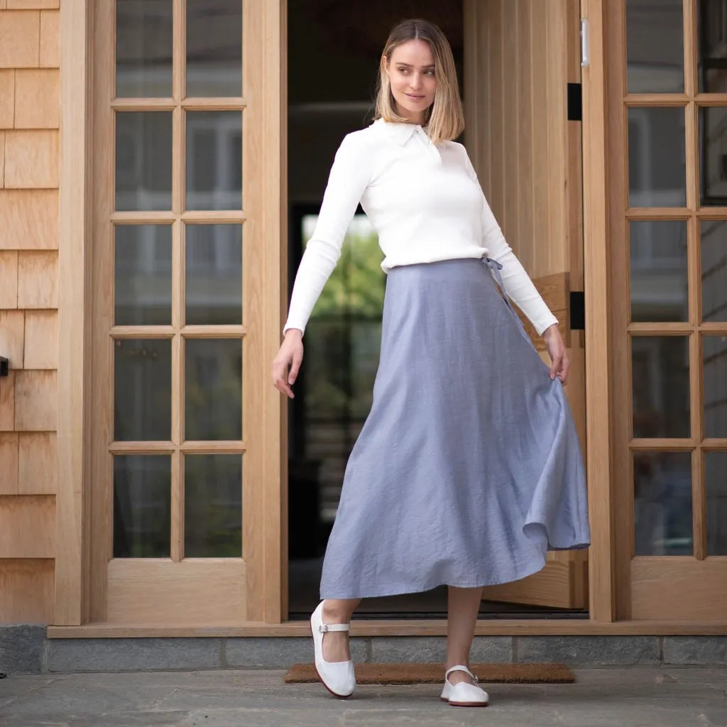 Chantilly Skirt | Windy Blue [Final Sale]