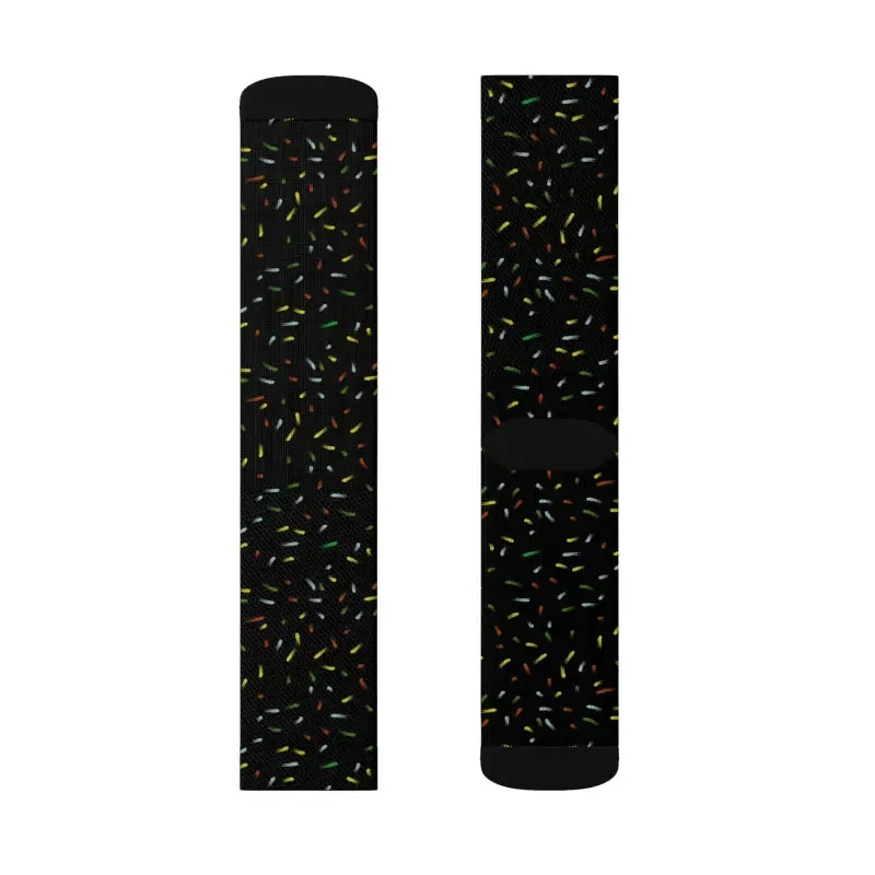 Cozy Confetti Sublimation Polyester Socks