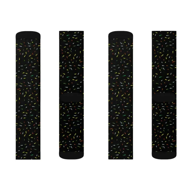 Cozy Confetti Sublimation Polyester Socks