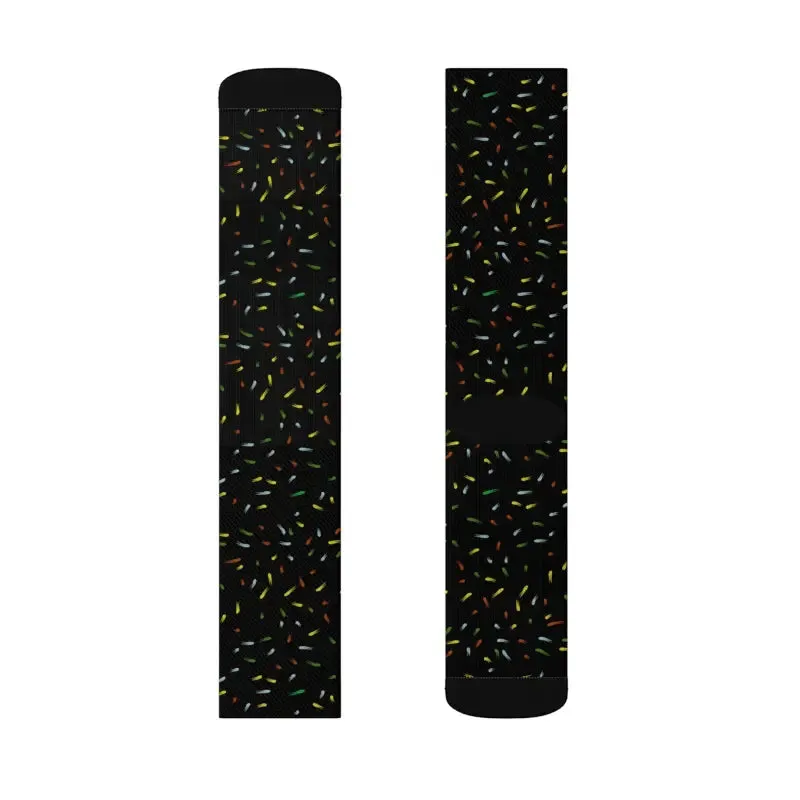 Cozy Confetti Sublimation Polyester Socks