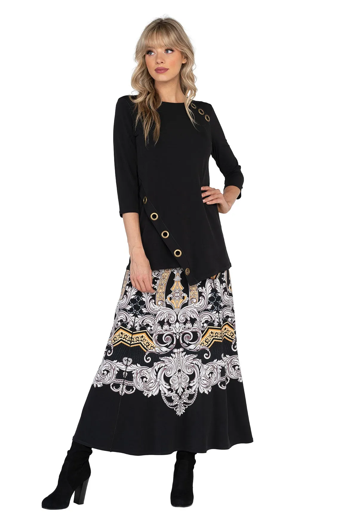 Double WB Long 4 Panel Skirt