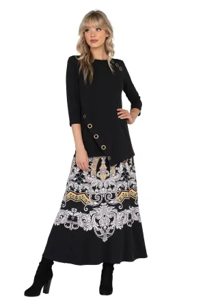 Double WB Long 4 Panel Skirt