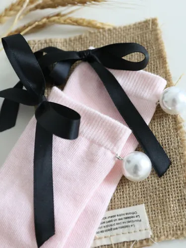Girls A Little Pearl Socks