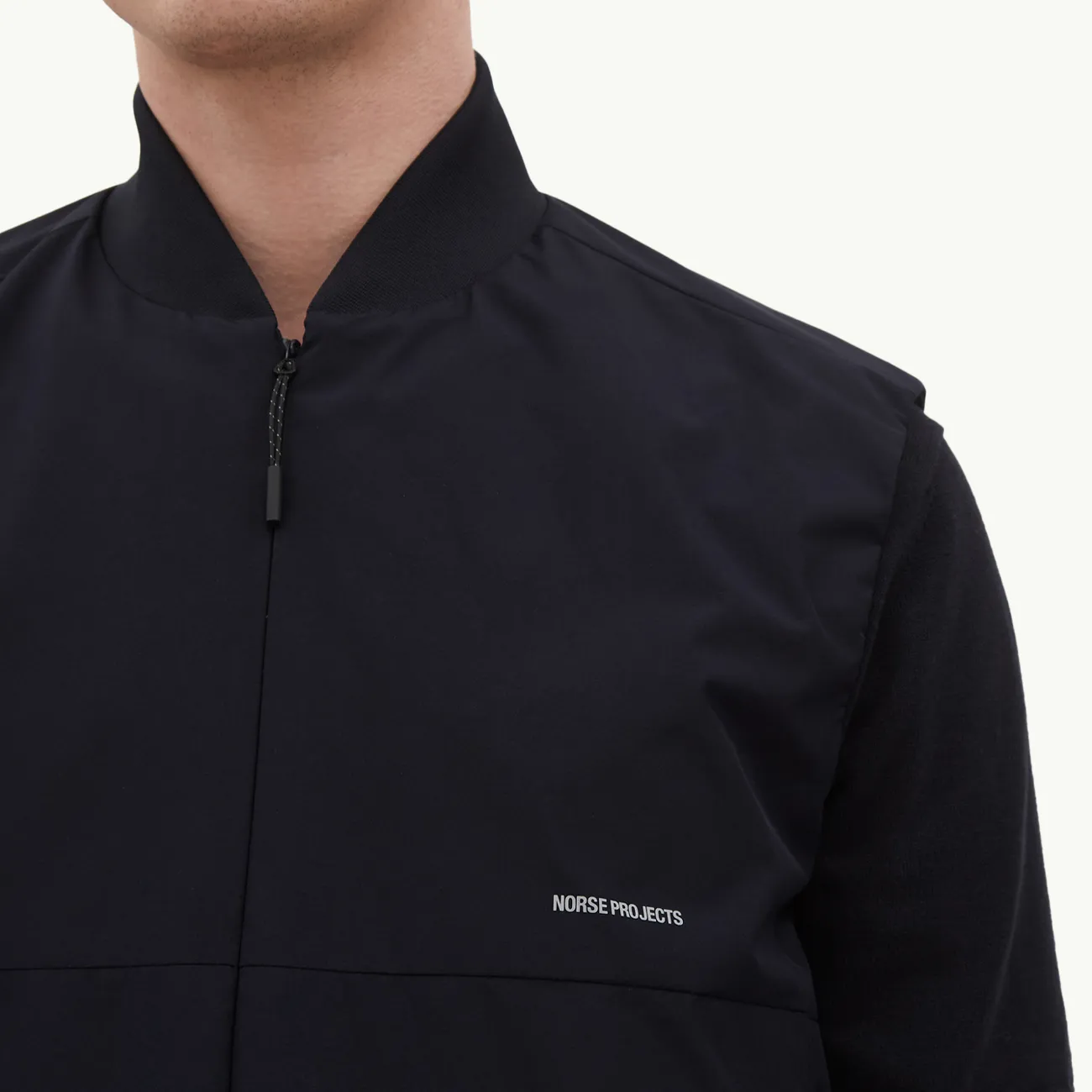 Gore-Tex Infinium Bomber Gilet - Dark Navy