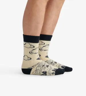 Grizzly Bear Cozy Socks