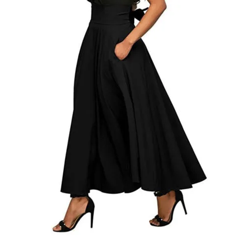 High Waist Bow Skirt