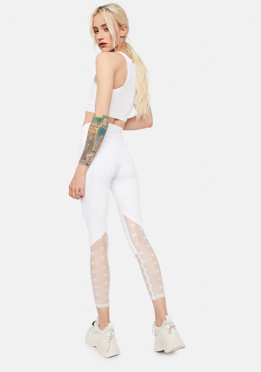 Ivory Star Playa Sporty Leggings
