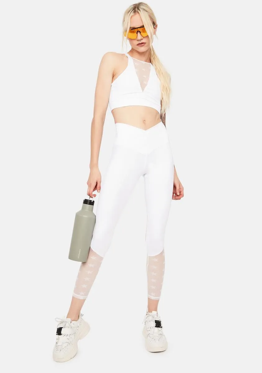 Ivory Star Playa Sporty Leggings