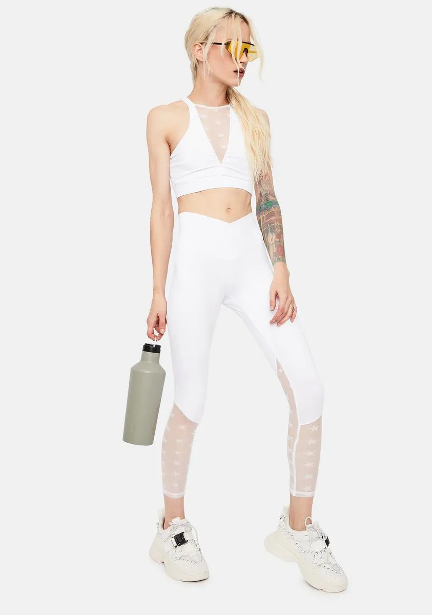 Ivory Star Playa Sporty Leggings