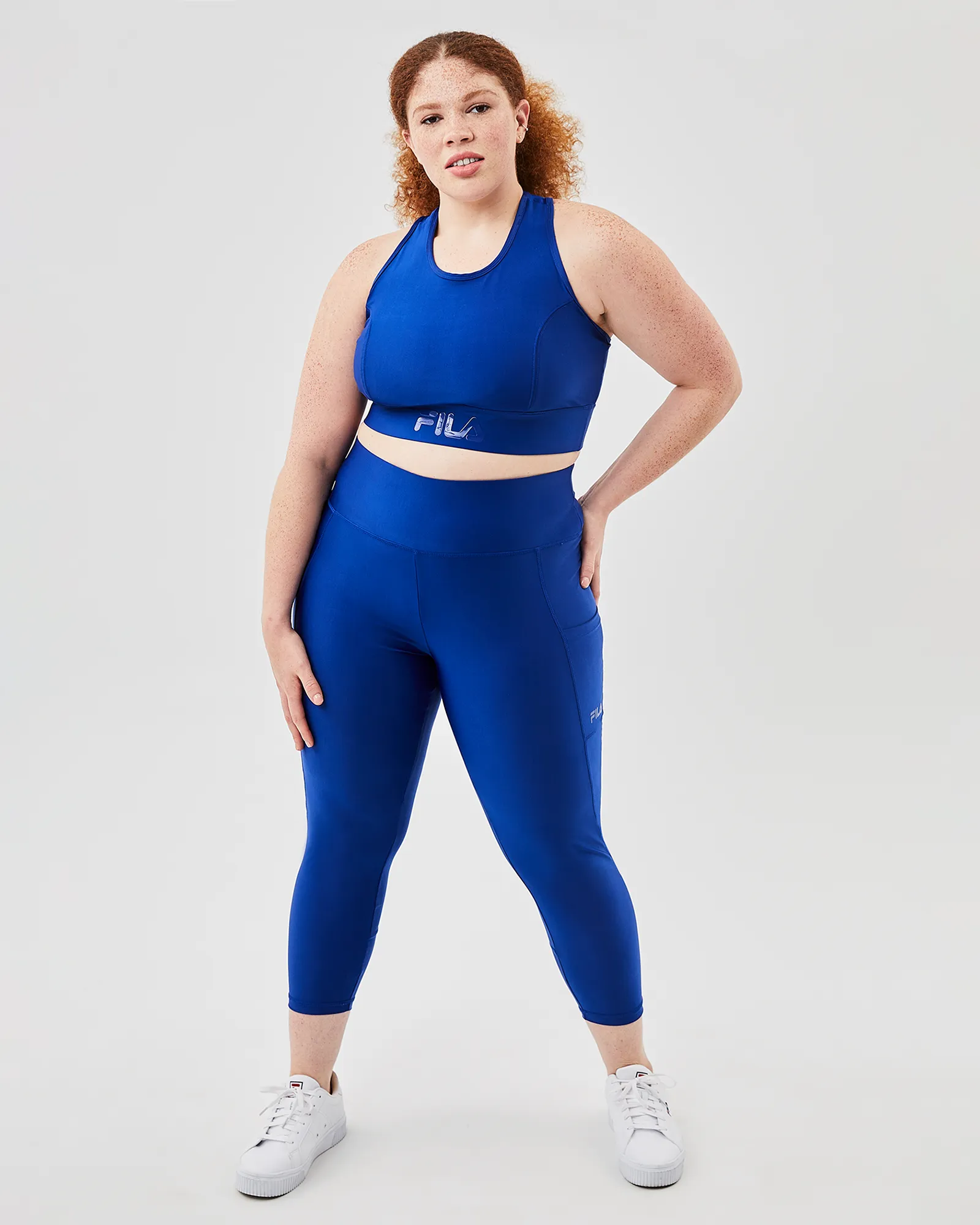 Laoghaire Ankle Legging | Royal Blue