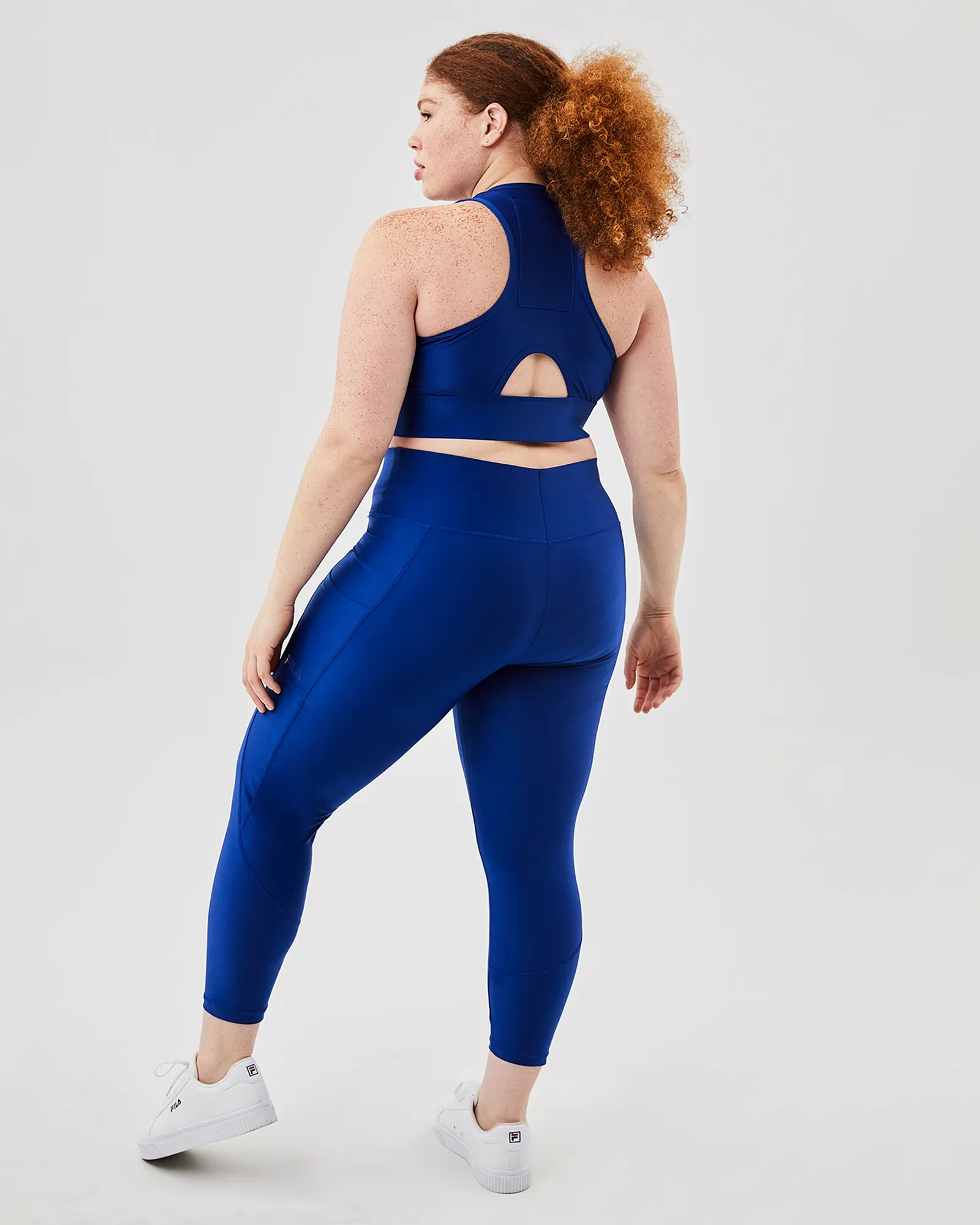 Laoghaire Ankle Legging | Royal Blue
