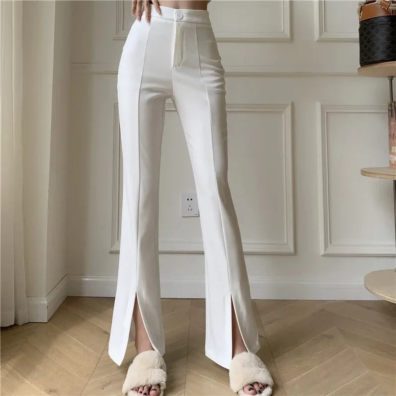 LAURA | High Waist Micro-Flared Pants