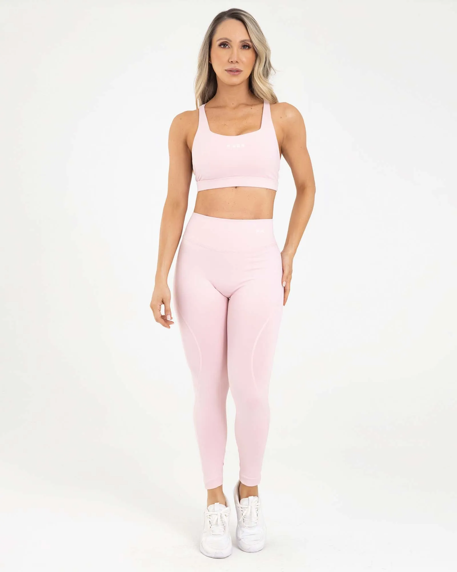 Leggings curves rosa peach FIBER