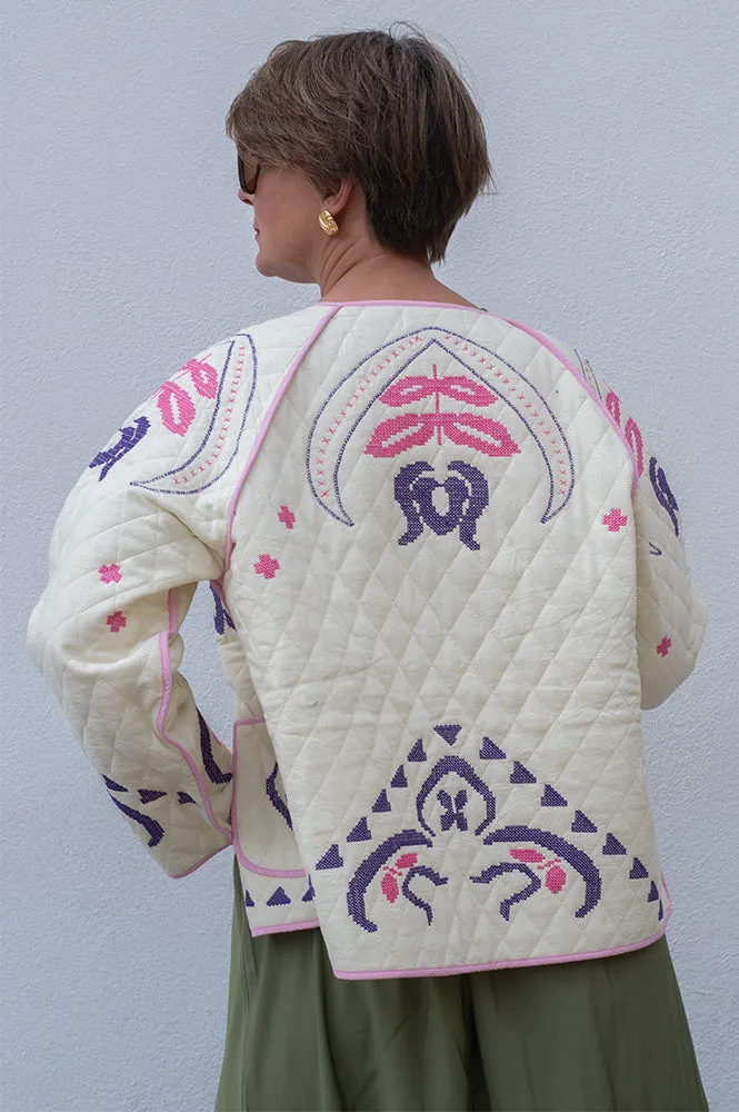 Lolly's Laundry Wilma Creme Jacket