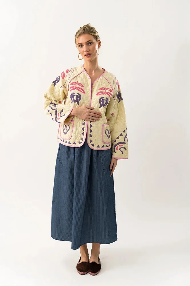 Lolly's Laundry Wilma Creme Jacket