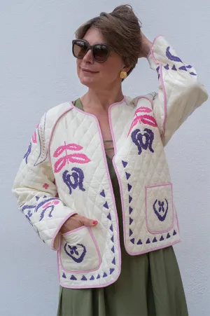 Lolly's Laundry Wilma Creme Jacket