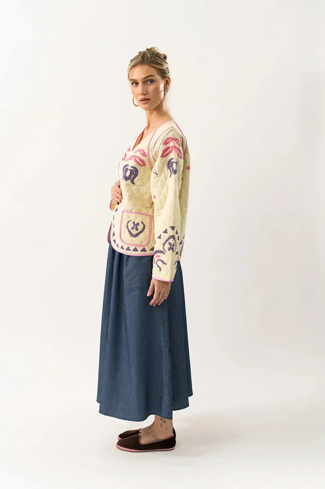 Lolly's Laundry Wilma Creme Jacket