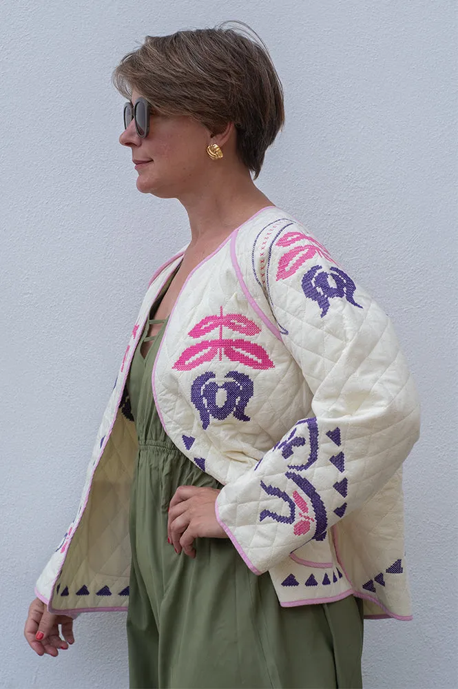 Lolly's Laundry Wilma Creme Jacket