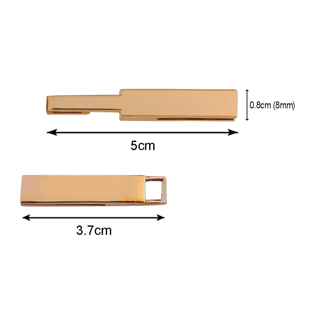Long Sleek & Chic Design Shiny Clasp Buckle