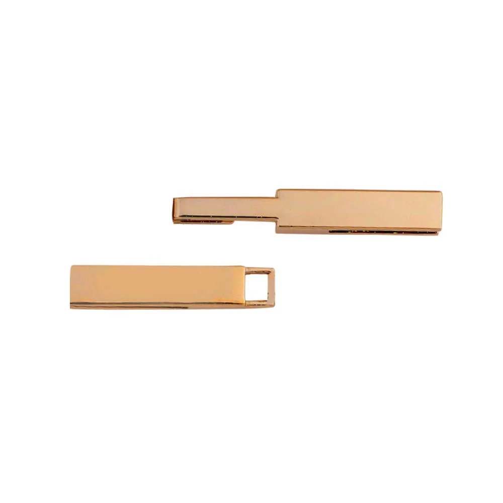 Long Sleek & Chic Design Shiny Clasp Buckle