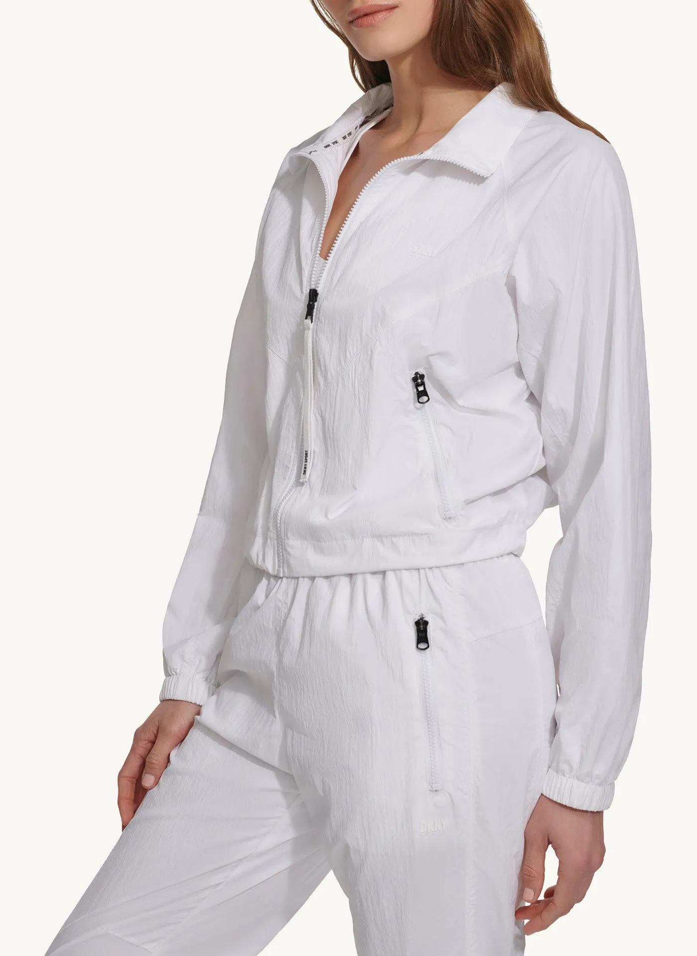 Long Sleeve Full Zip Recycled Jkt With Pockets
