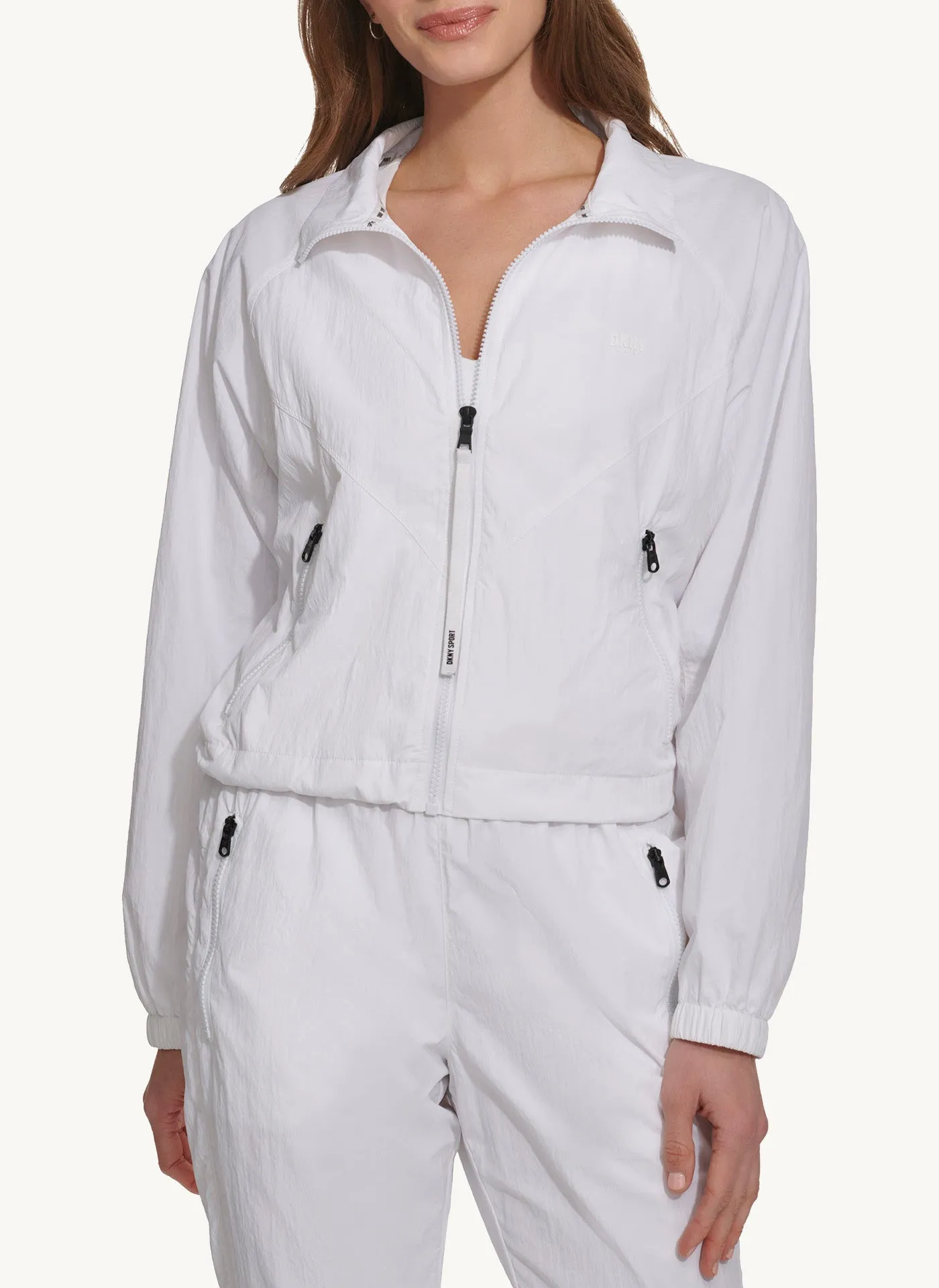Long Sleeve Full Zip Recycled Jkt With Pockets