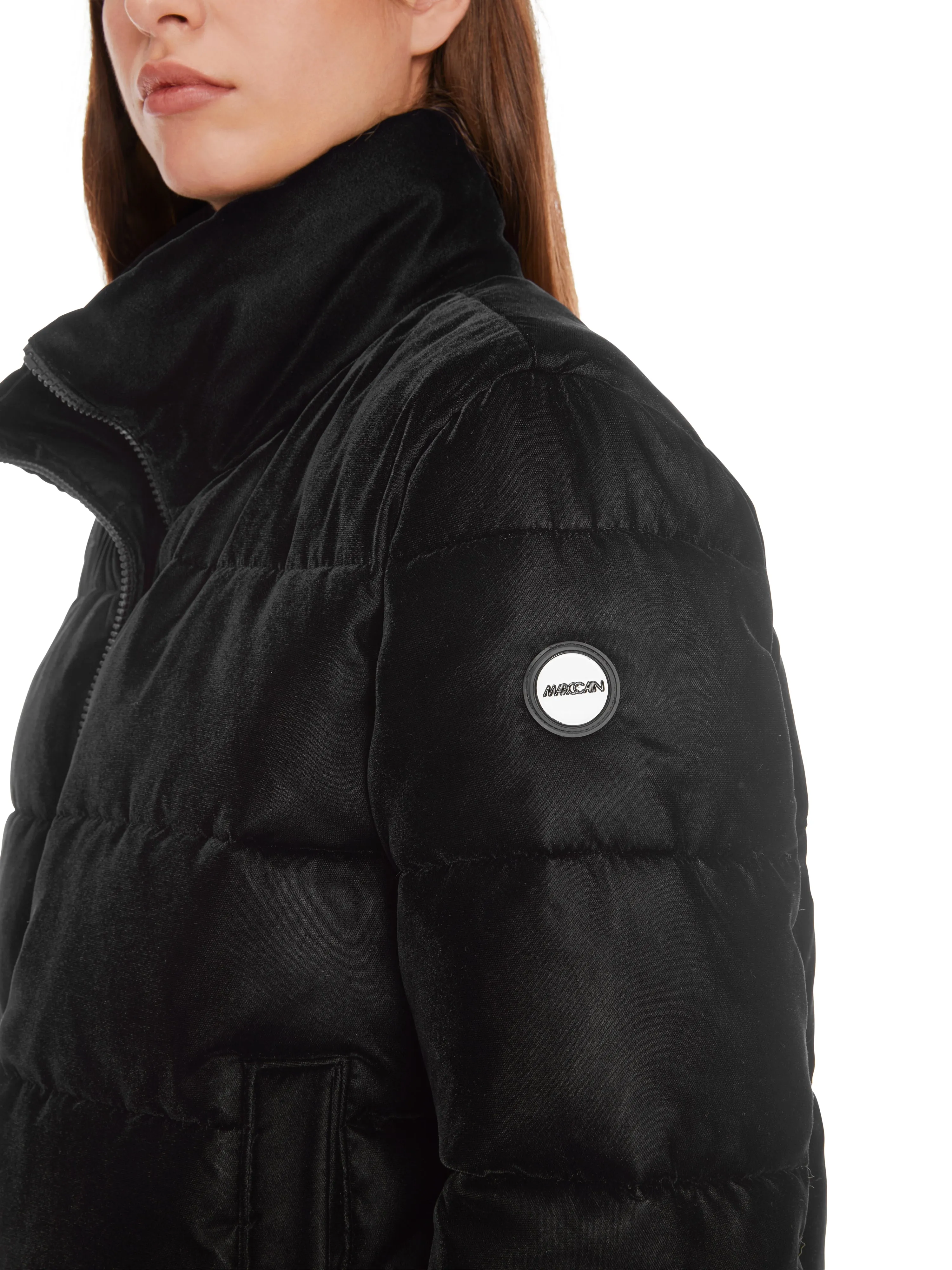 MARC CAIN BLACK PADDED COAT
