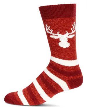 Men's Moose Buttersoft Cozy Crew Socks