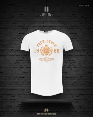 Mens T-shirt "Excellence" MD959 Orange