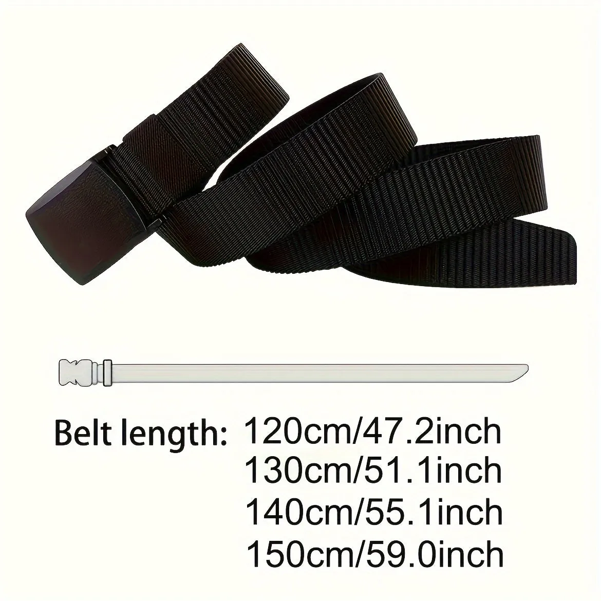 Mens Tactical Sports Fat Belt Durable Versatile Gift Choice