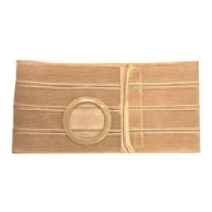 Nu-Hope Nu-Form™ Support Belt, 3-1/8" Stoma, 8" Wide, Right, 1-1/2" From Bottom, XL (41" to 47" Waist), Beige