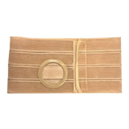 Nu-Hope Nu-Form™ Support Belt, 3-1/8" Stoma, 8" Wide, Right, 1-1/2" From Bottom, XL (41" to 47" Waist), Beige