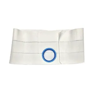 Nu-Hope Support Belt, Original Flat Panel, 2-1/4" Stoma, 6" Wide, Right, 1" From Bottom, Prolapse Strap, 2XL (47" to 52" Waist)