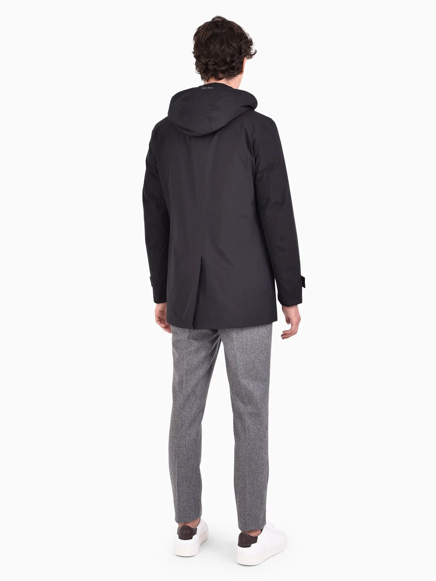 Nylon padded jacket