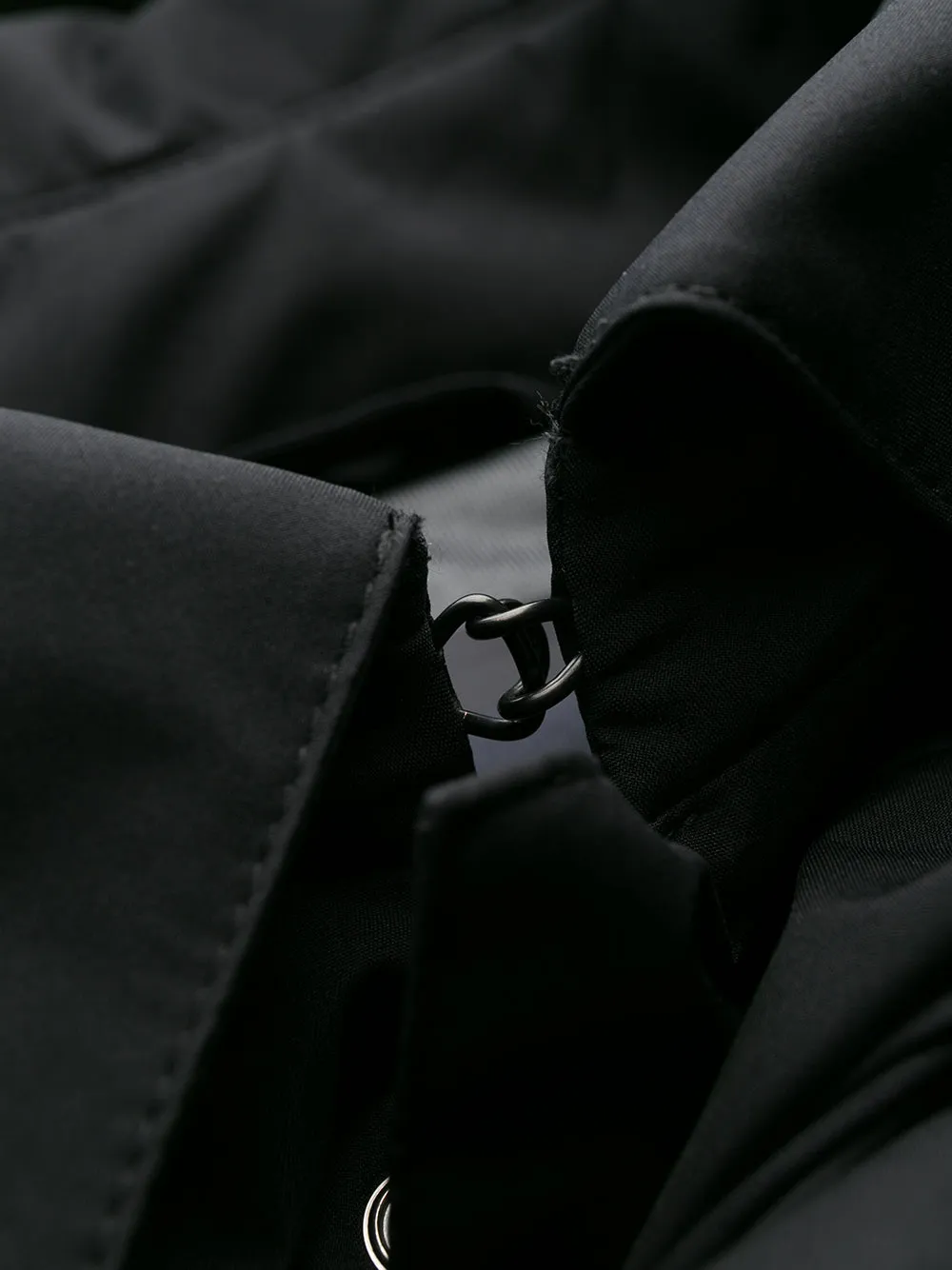 Nylon padded jacket