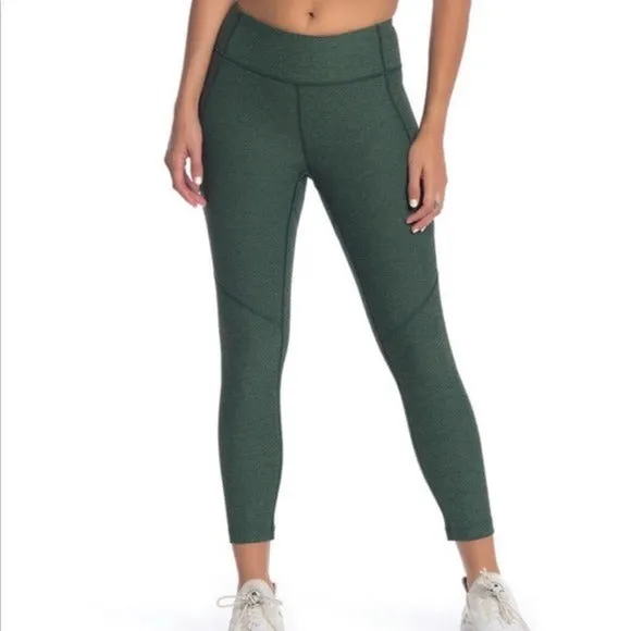 Outdoor Voices 3/4 Warm-up Cropped Leggings in Hunter Green