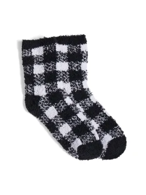 Plaid Cozy Socks