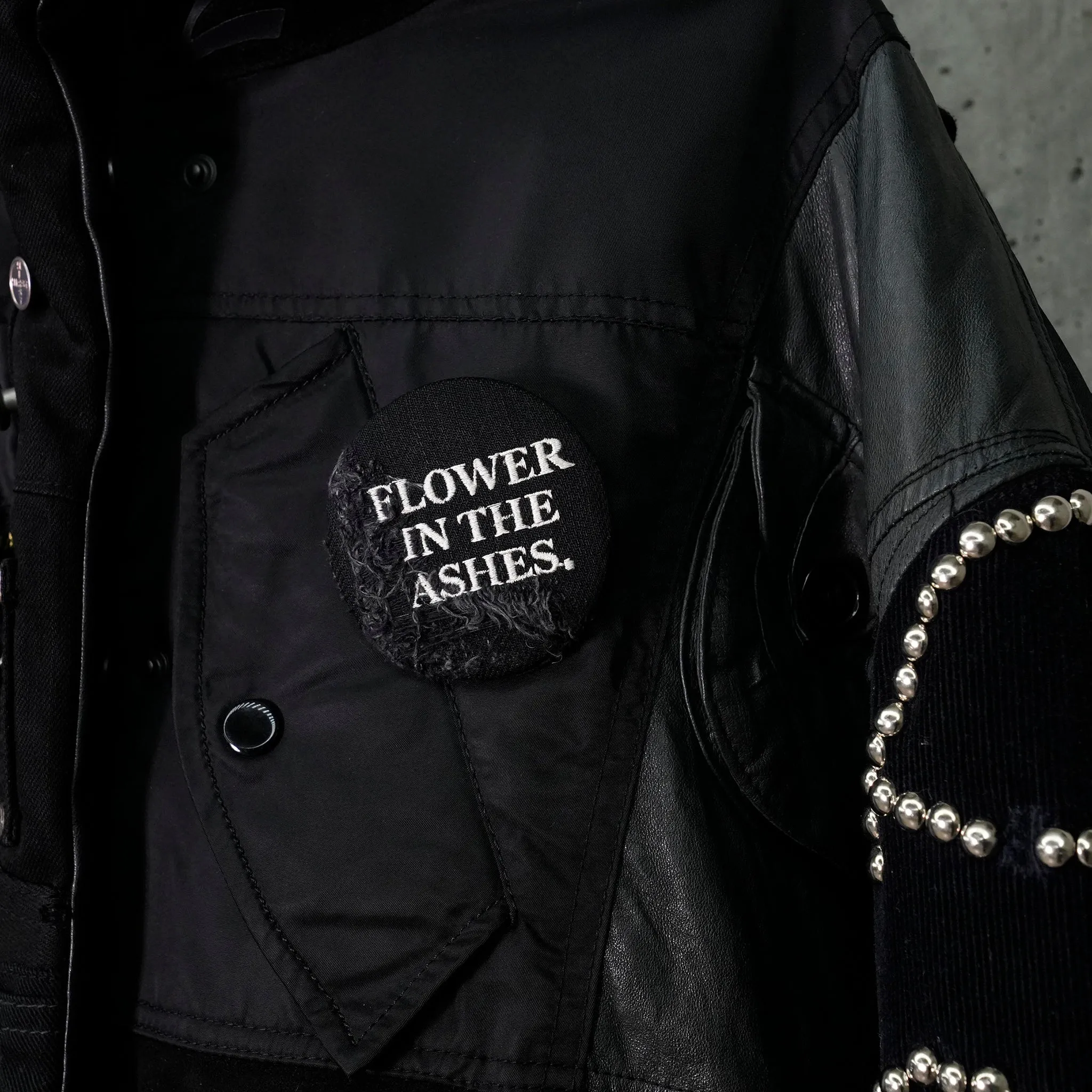 POLYESTER PADDED JACKET / 023/BLACK