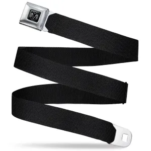 Ram Seatbelt Belt - Black Webbing