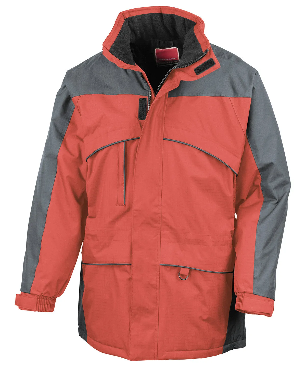 Red/Anthracite - Seneca hi-activity jacket