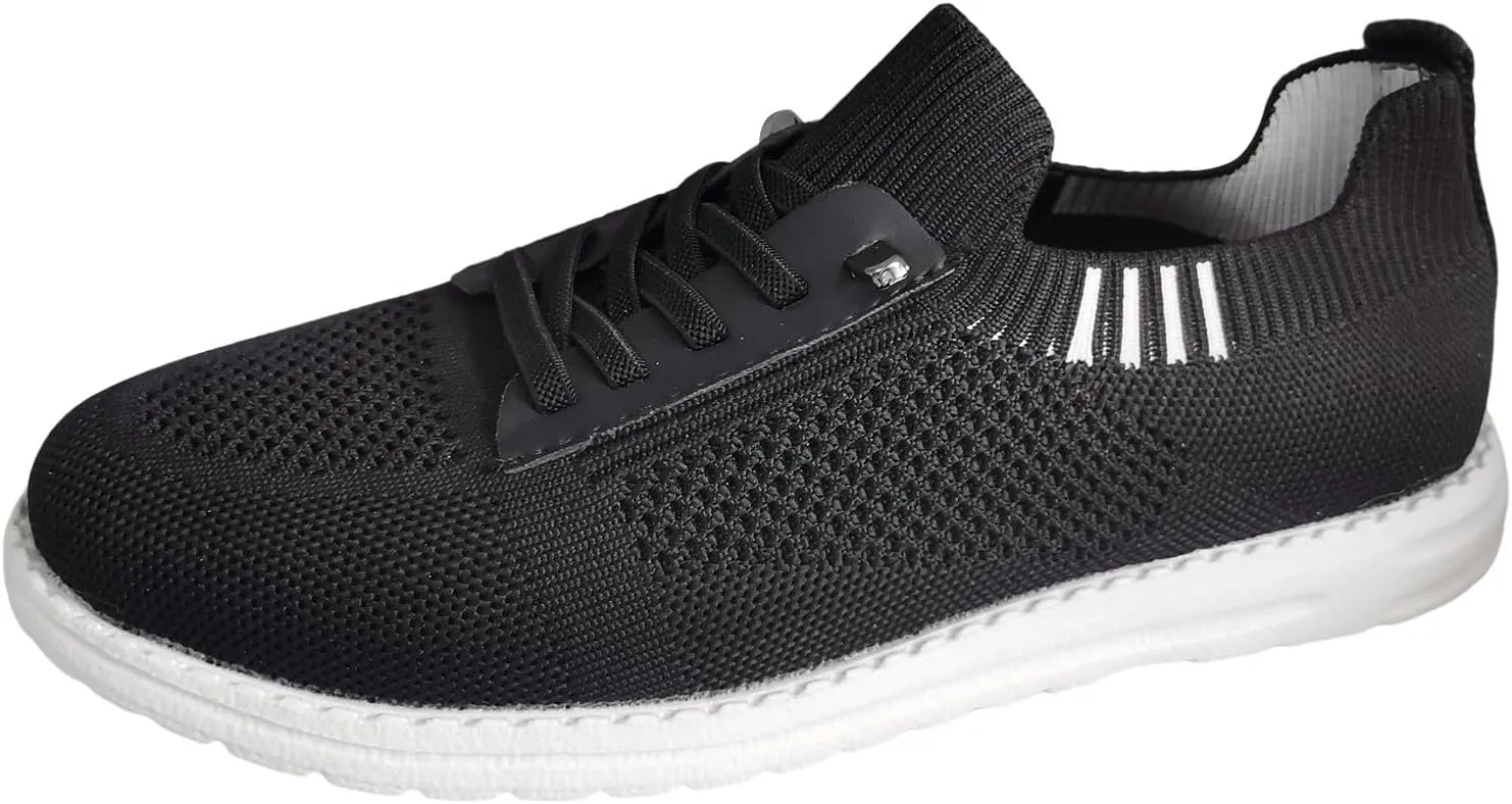 Sneakers for Women Walking Shoes Non Slip Lightweight Breathable Tennis Shoes Work Shopping Travel Slip On Fashion Sneakers