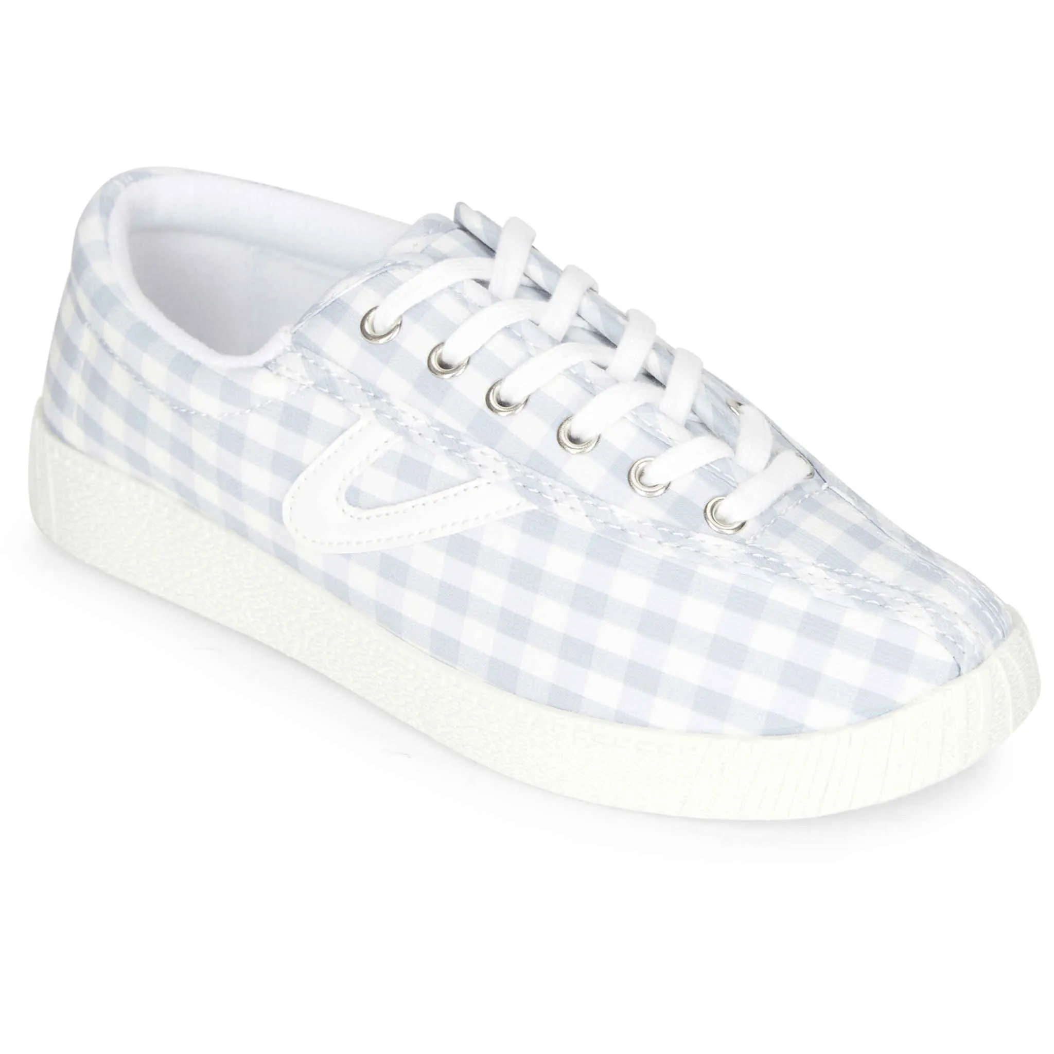 Tretorn Women's Sneakers Nylite Gingham Grey
